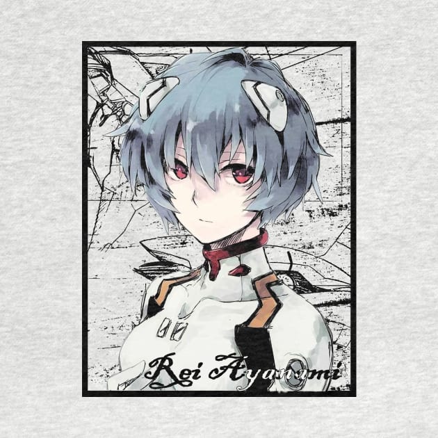 Rei Ayanami by Kaniart